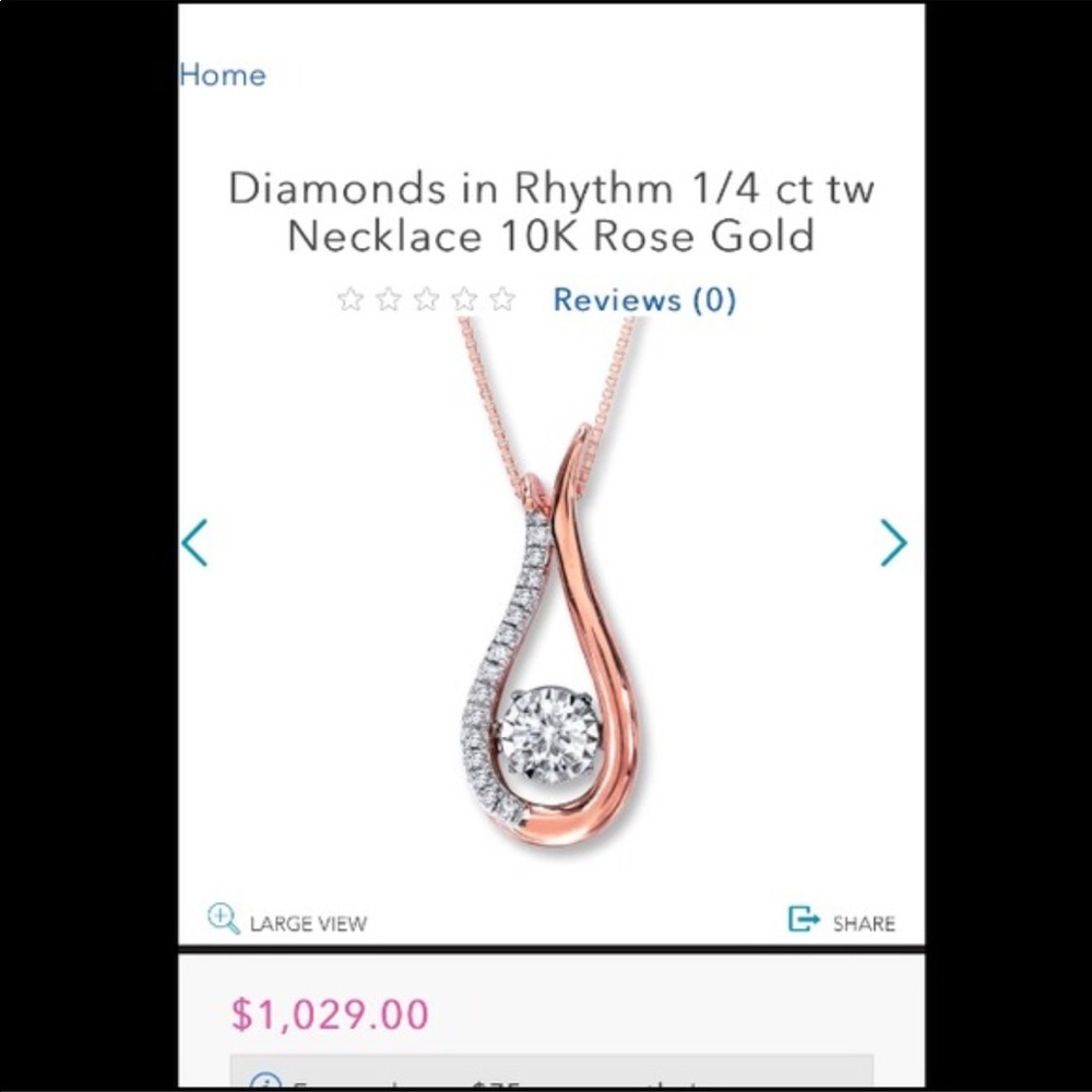 Diamond necklace